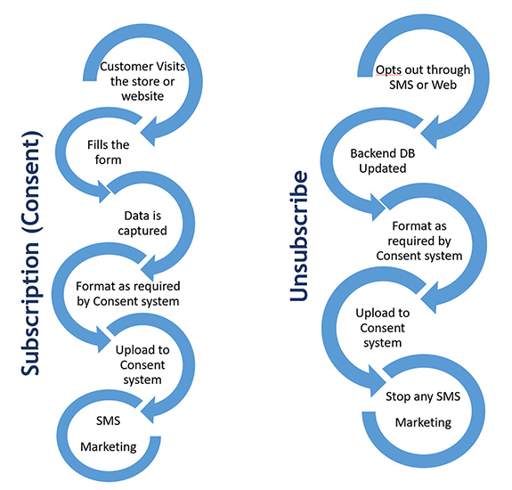 Consent Database Work Flow